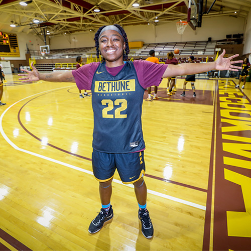 B-CU Women's Basketball Team - Playoff Bound!