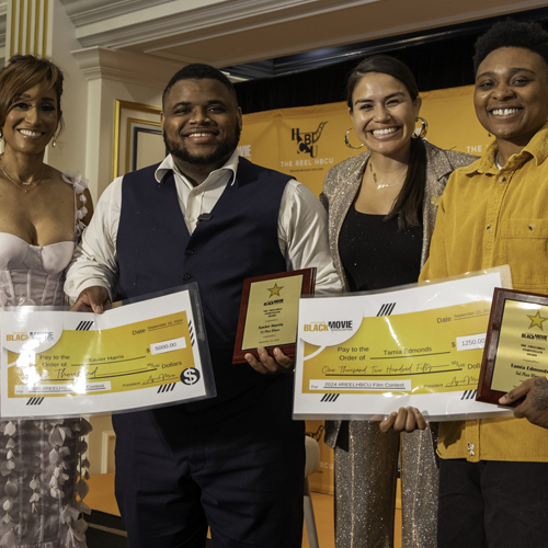 Movie Award goes to B-CU Student Filmmaker