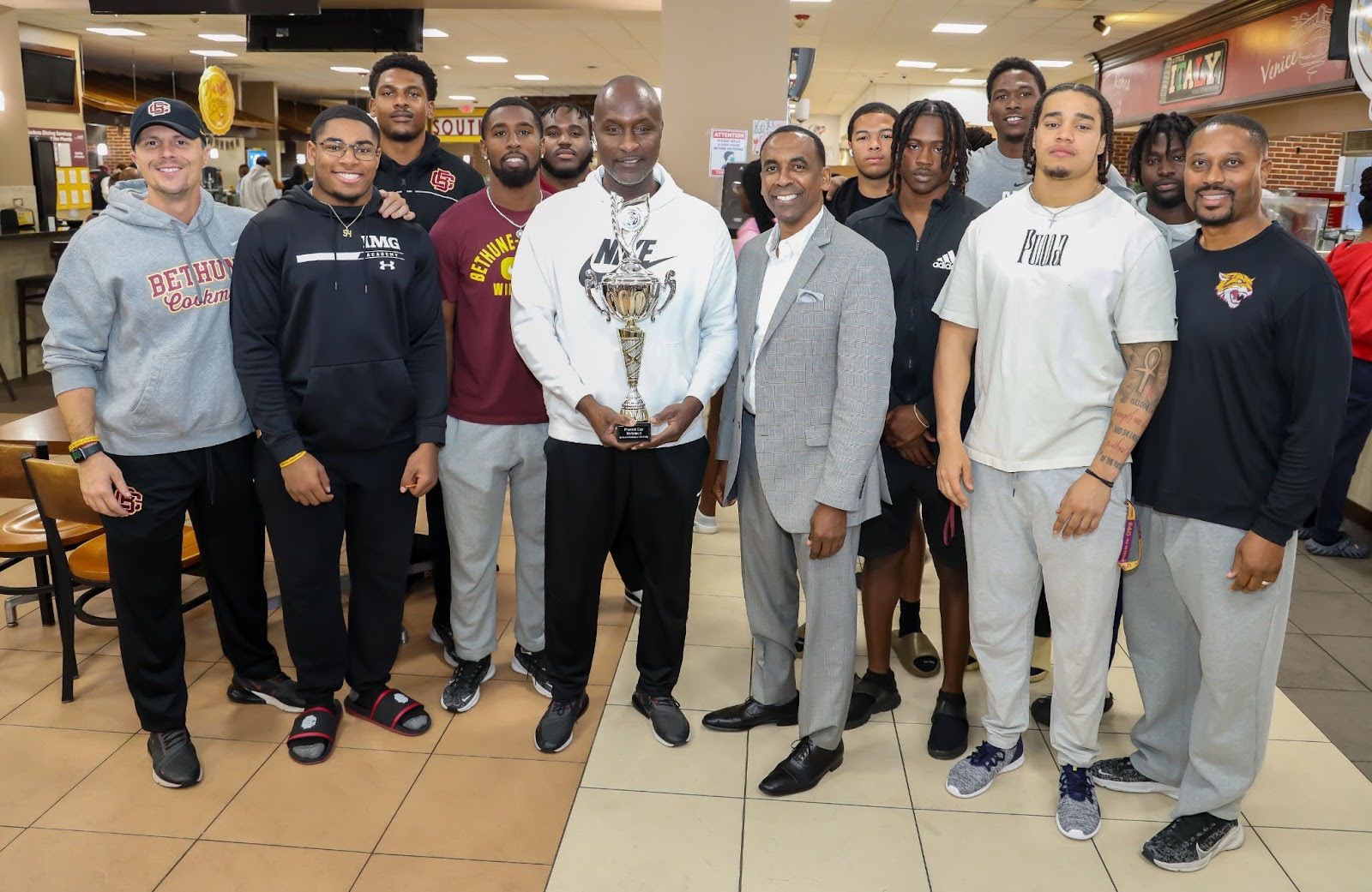 The Bethune-Cookman football team took home the prize for Division I